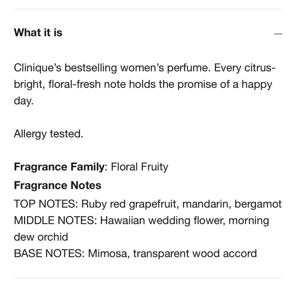 NWT Clinique SET OF 2 Happy Eau de Parfum Spray - Picture 2 of 5